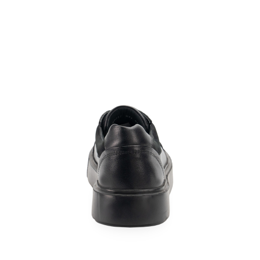 DENIS-G Unisex Deri Ayakkabı Siyah - 3