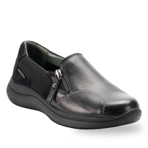 DINA-G Kadın Deri Hallux Ayakkabı Siyah - 2