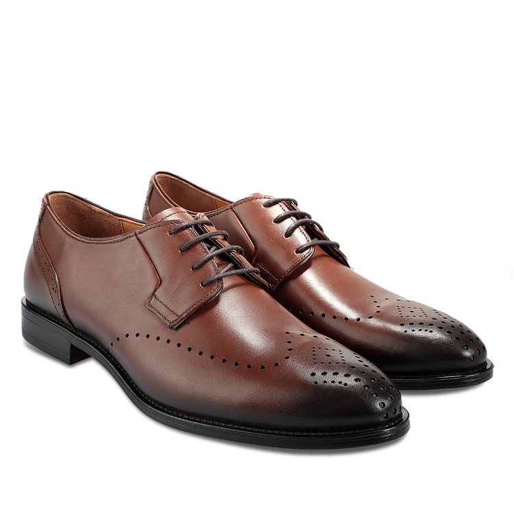 ECO-G Erkek Deri Ayakkabı Taba - Forelli (1)