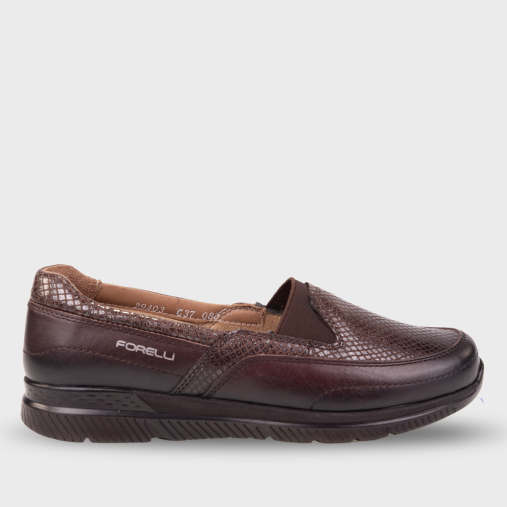 EFES-G Kadın Deri Ayakkabı Kahve - 1