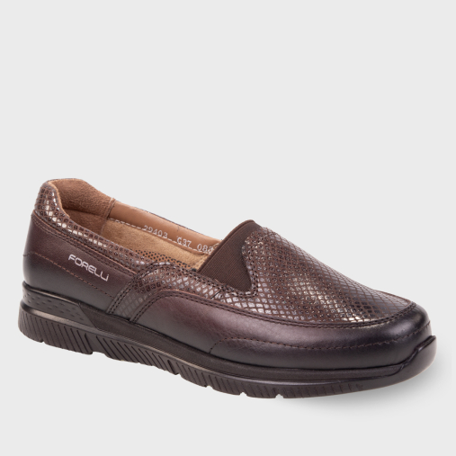 EFES-G Kadın Deri Ayakkabı Kahve - 2