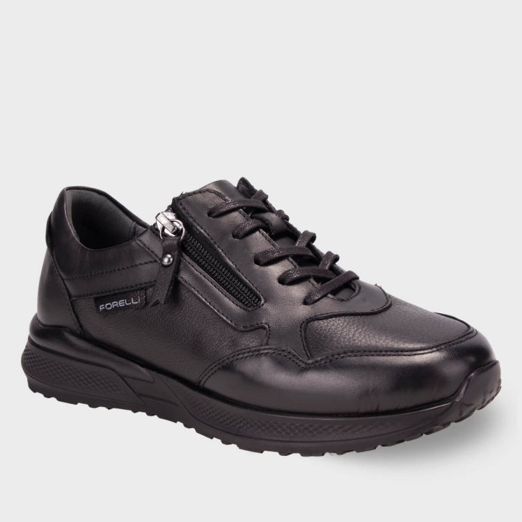 EGE-G Kadın Deri Ayakkabı Siyah - Forelli (1)