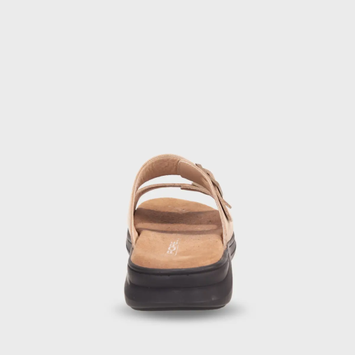 EJDER-G Erkek Deri Terlik Kum Nubuk - 3