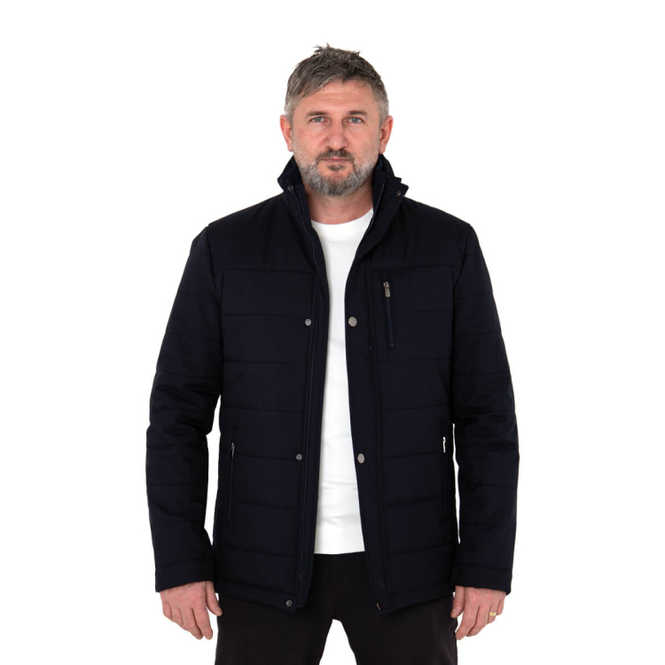 EK2401 Erkek Kaban Lacivert - 