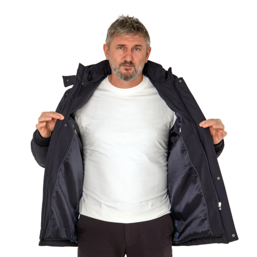 EK2402 Erkek Kaban Lacivert - 3