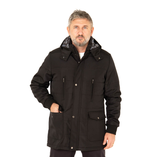 EK2402 Erkek Kaban Siyah - 3