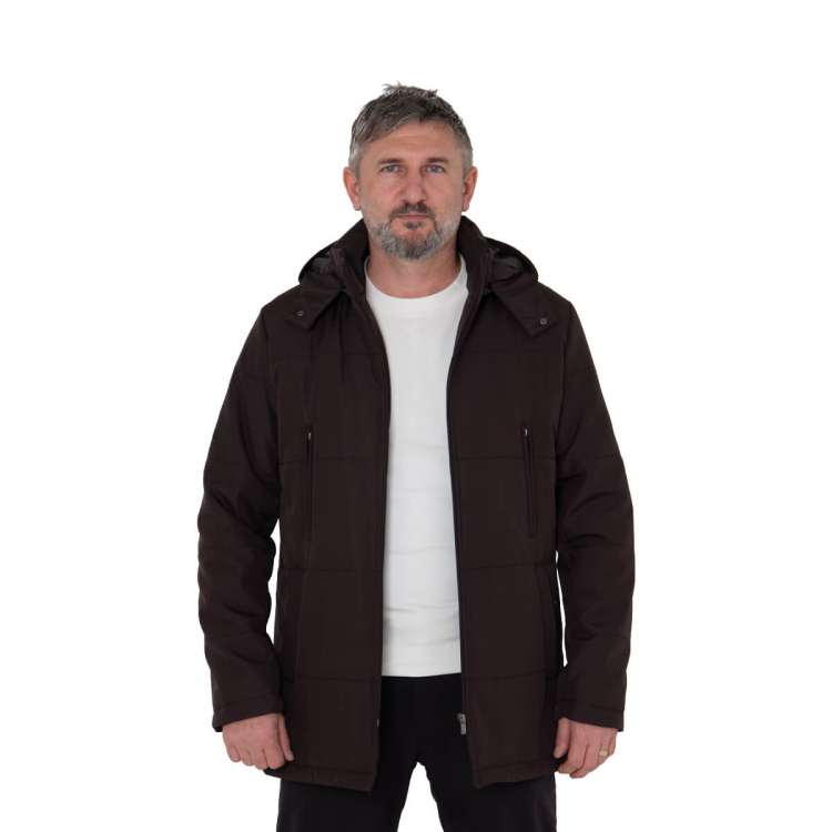 EK2403 Erkek Kaban Kahve - 