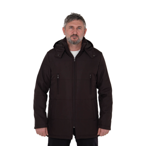 EK2403 Erkek Kaban Kahve - 3