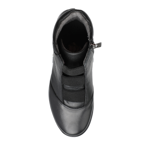 ELISE-H Kadın Deri Bot Siyah - 5