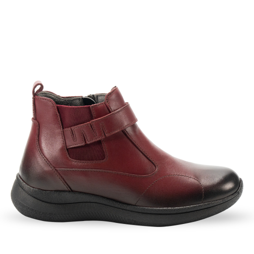 EMMA-G Kadın Deri Hallux Ayakkabı Bordo - 1