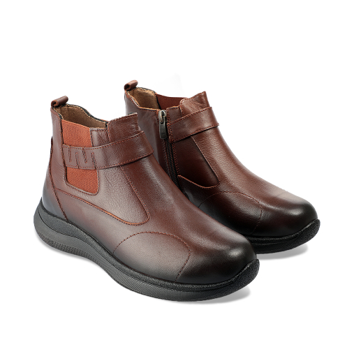 EMMA-G Kadın Deri Hallux Ayakkabı Taba - 3