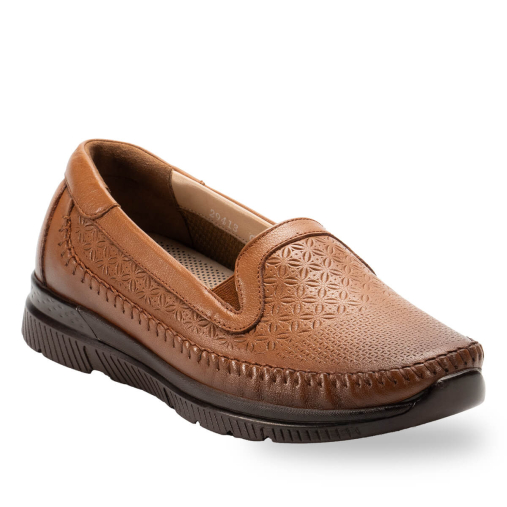 ETERNA-G Kadın Deri Ayakkabı Açık Taba - 2