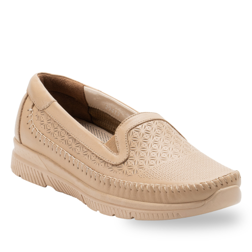 ETERNA-G Kadın Deri Ayakkabı Açık Vizon - 2