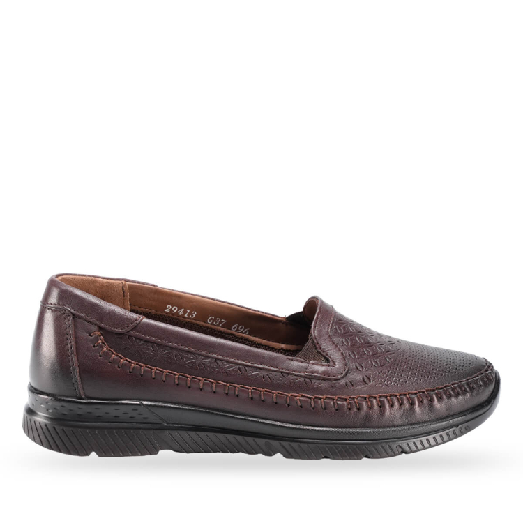 ETERNA-G Kadın Deri Ayakkabı Kahve - Forelli