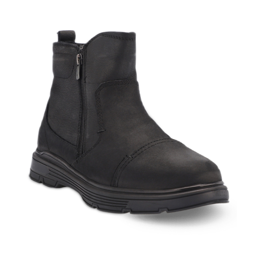 ETHAN-G Erkek Deri Bot Siyah 