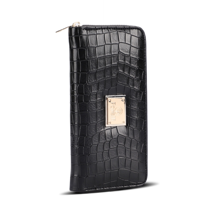 FCB 574 Kadın Portföy Siyah - Forelli (1)