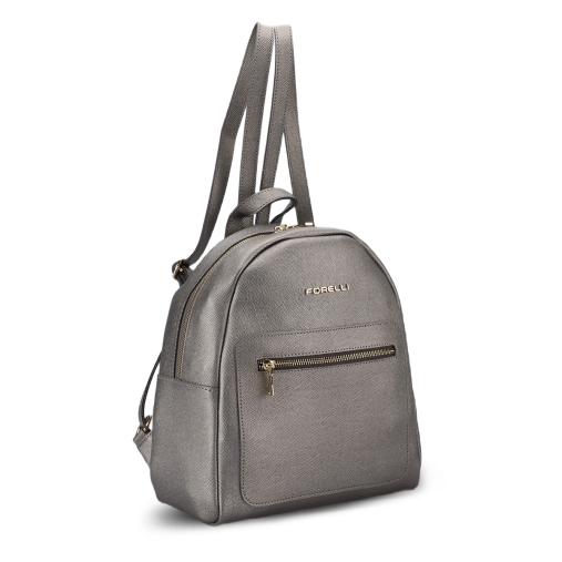 FCB583 Kadın Sırt Çantası Gümüş - Forelli (1)