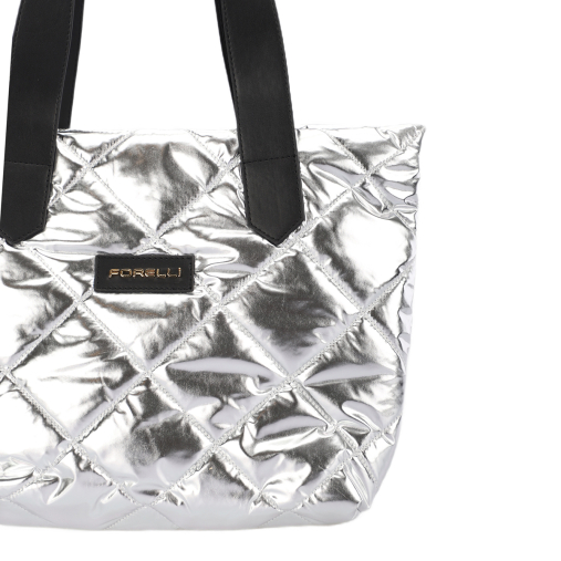 FCB586 Kadın El Çantası Gümüş - 4