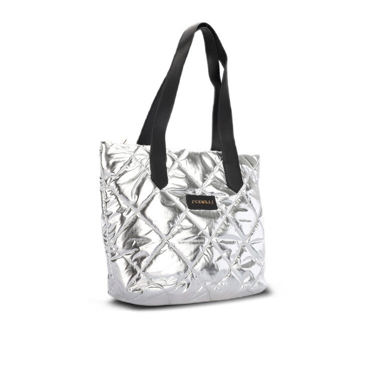 FCB586 Kadın El Çantası Gümüş - Forelli (1)