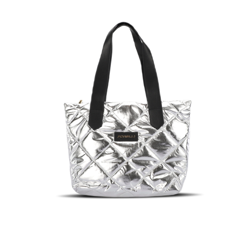 FCB586 Kadın El Çantası Gümüş - Forelli