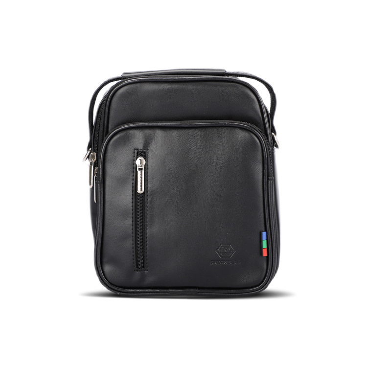 FCE548 Erkek Çapraz Çanta Siyah - Forelli