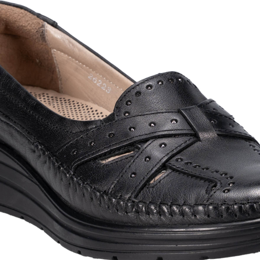 FELICE-H Kadın Deri Ayakkabı Siyah - 5