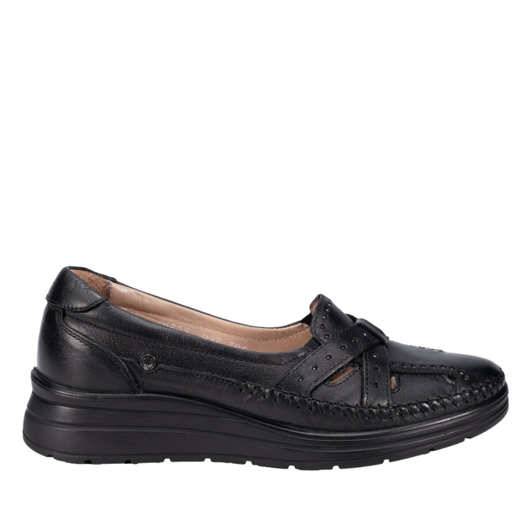 FELICE-H Kadın Deri Ayakkabı Siyah - Forelli