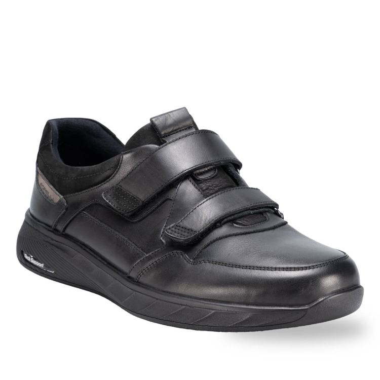 KAYRON-K Erkek Deri Ayakkabı Siyah - Forelli (1)