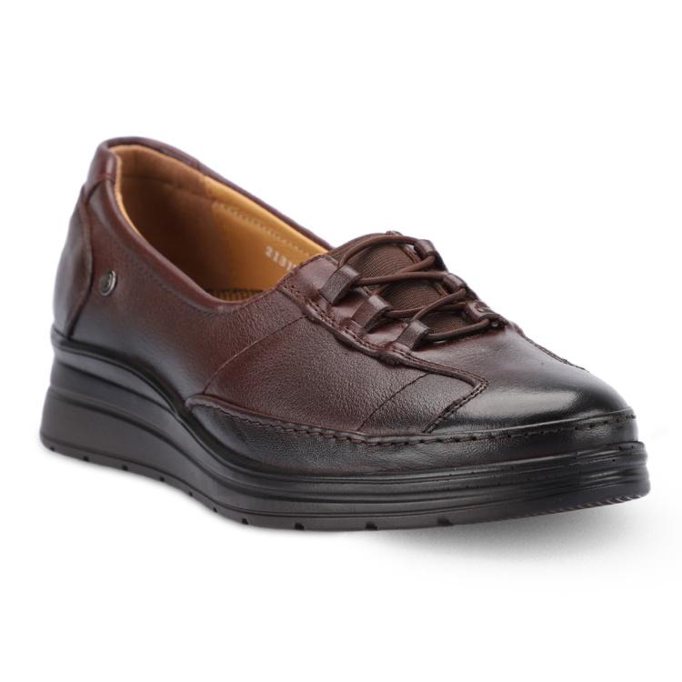 FIORA-H Kadın Deri Ayakkabı Kahve - Forelli