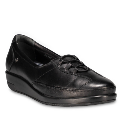 FIORA-H Kadın Deri Ayakkabı Siyah - 3