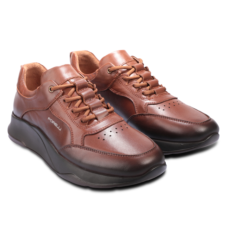 FLEX-G Erkek Deri Ayakkabı Taba - Forelli (1)