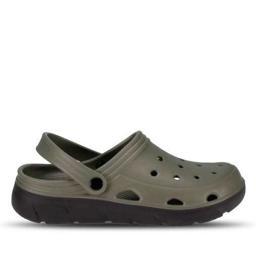 FLY-G Erkek Eva Terlik Haki-Siyah - Forelli