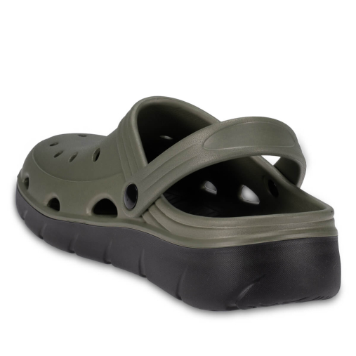 FLY-G Erkek Eva Terlik Haki-Siyah - 4