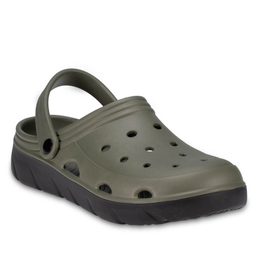 FLY-G Erkek Eva Terlik Haki-Siyah - 3