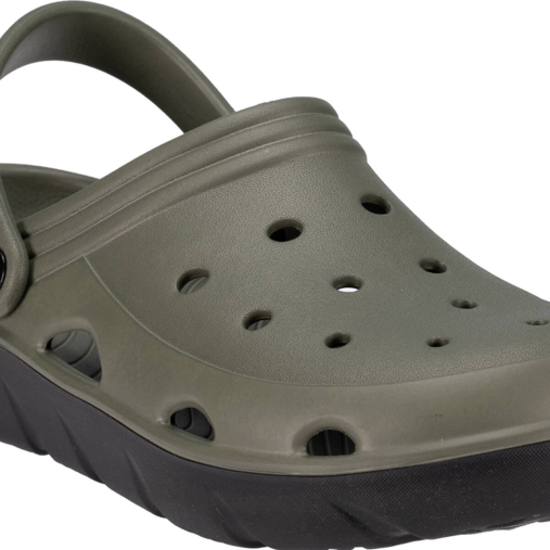 FLY-G Erkek Eva Terlik Haki-Siyah - 5