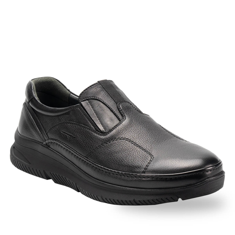 FOR-HALLUKS-G Erkek Deri Hallux Ayakkabı Siyah - Forelli (1)