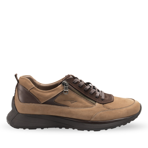 FOR-ON-G Erkek Deri Ayakkabı Kum 