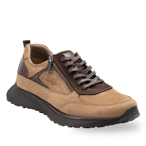 FOR-ON-G Erkek Deri Ayakkabı Kum - 2