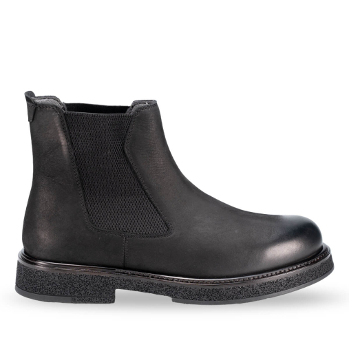 FRUMA-H Erkek Deri Bot Siyah - 1
