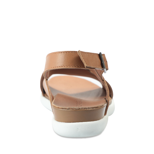 FUJI-G Kadın Deri Sandalet Nut - 3