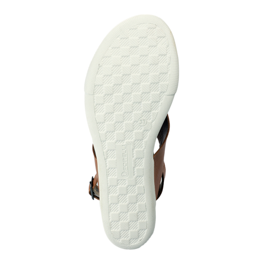 FUJI-G Kadın Deri Sandalet Nut - 4