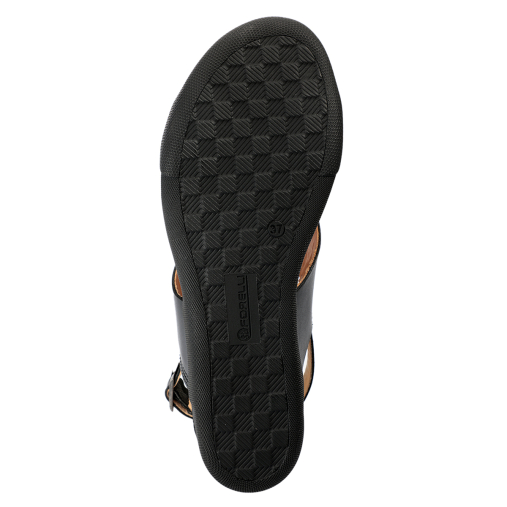 FUJI-G Kadın Deri Sandalet Siyah - 6