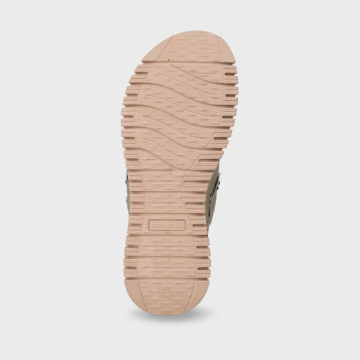 GLORIA-G Kadın Deri Sandalet Avokado - 4