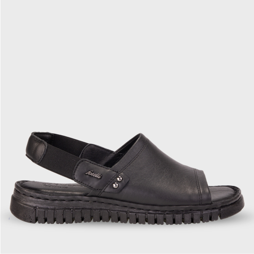 GLORIA-G Kadın Deri Sandalet Siyah 