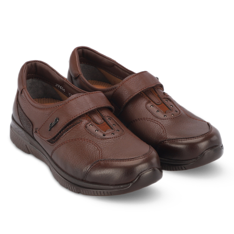 GOLDEN-G Kadın Deri Hallux Ayakkabı Taba - Forelli (1)