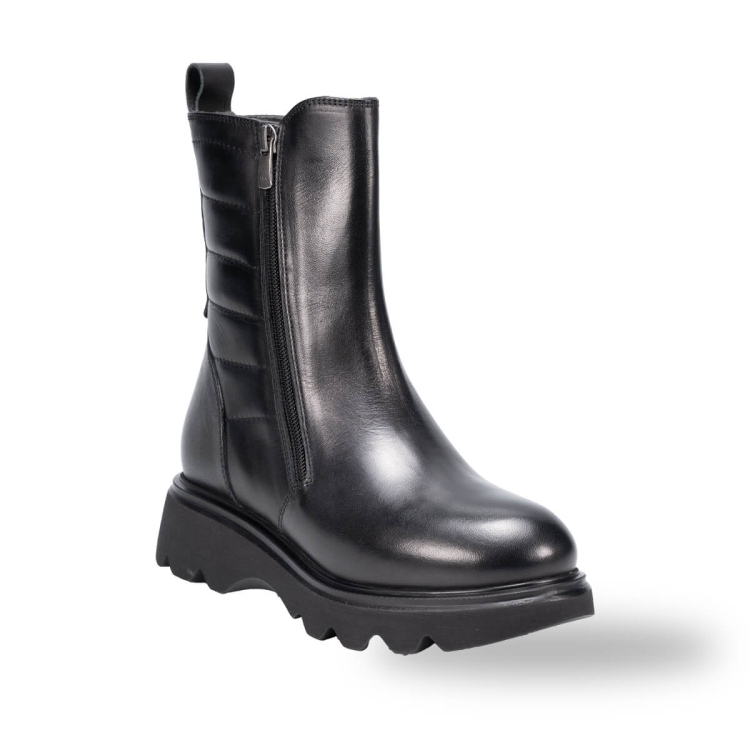 GORDON-H Kadın Deri Bot Siyah - Forelli (1)