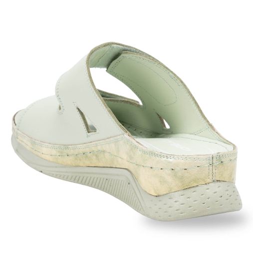 GRETA-H Kadın Deri Terlik Avokado - 3