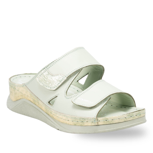 GRETA-H Kadın Deri Terlik Avokado - 2