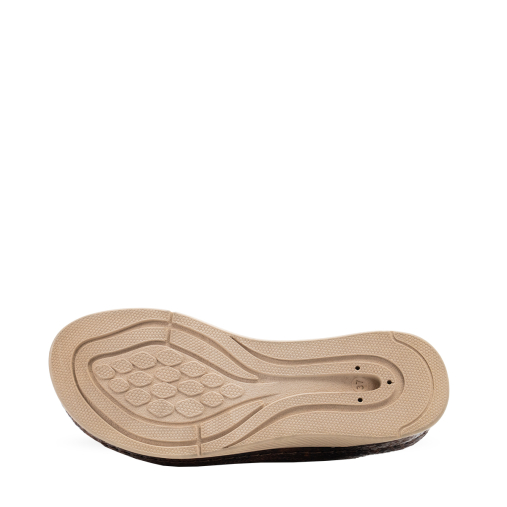 GRETA-H Kadın Deri Terlik Kahve - 3