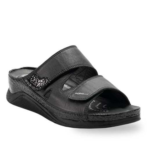 GRETA-H Kadın Deri Terlik Siyah - 2